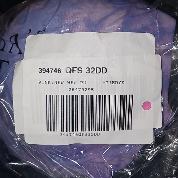Victoria Secret-2pc Wear Everywhere Push Uo Bra & Panty (Purple Blur)32DD/M - Picture 8 of 8